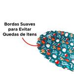 Bandeja Decorativa Oval Natalina 44x32cm Feliz Natal