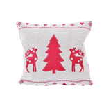 Capa De Almofada Cervena 45x45cm Enfeite De Natal