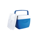 Produto Caixa Térmica 12 L Com Alça Cooler Compacto Para Bebidas Lanches Passeios Praia Lazer