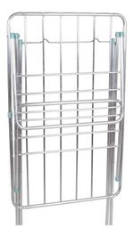 Varal De Chão 120cm Com Abas De Aluminio Para Varanda