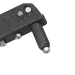 Rebitadeira Manual Profissional Alicate Rebitado 4 Bicos Para Rebite 1Chave Troca Dos Bicos Aço 24cm