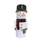 Pote Metal De Natal Organizador Decorativo Papai Noel Boneco De Lata Enfeite Natalino Lembrancinha 24cm