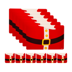 Kit Jogo Americano De Natal Com 12 Peças Jogo De Jantar Mesa Posta Natalina