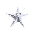 Enfeite Estrela 3d Vazada De Natal Decoração Natalina Para Pendura 80x80cm