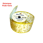 Fita Decorativa Voil Glam Estilos Diversos Para Natal 3m