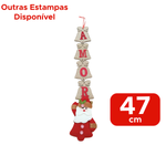 Enfeite de Natal Palavra Amor
