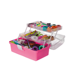 Maleta Organizadora Multiuso Mega Box 34x20 Odontológica, Ferramentas, Maquiagem