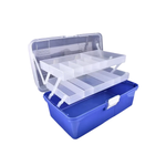 Maleta Organizadora Multiuso Mega Box 34x20 Odontológica, Ferramentas, Maquiagem