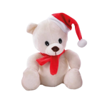 Urso De Pelucia Ursinho Decoração Natal Enfeite Natalinho