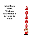 Enfeite De Natal Boneco Ligado Com Frases Natalinas Decoração