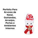 Enfeite De Natal Boneco De Neve Decoração Para Árvores Guirlandas Natalinas