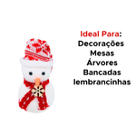 Enfeite De Natal Boneco De Neve Decoração Para Árvores Guirlandas Natalinas