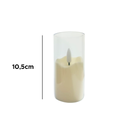 Vela Led Home Style Decoração De Natal Branco Quente Enfeite