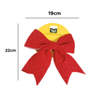 Laço De Natal Enfeite Decoração Natalina Pendura Árvores De Natal Parede 22cm