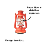 Enfeite De Natal Lampião Lampiao Noel 2l Color 3