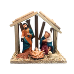 Presepio Buyine Casa Decoração De Natal De Maderia 20cm Enfeite Decorativo