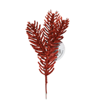 Mini Galho Pick Pinheiro Glitter Decoração De Natal Brilhoso Decorção Natalinha