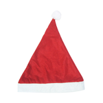 Gorro De Papai Noel De Feltro Vermelho Touca Elegância De Natal
