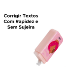 Fita Corretiva Capivara 5mm x 3m Material Escolar Faculdade Para Criança Adulto Corretor Para Cadernos