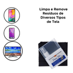 Spray Limpa Telas 40ml Com Flanela Display Limpador De Celulares E Tablet