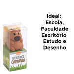 Apontador Capivara Plástico Material Para Escola Faculdade Escritorio Para Meninos E Meninas