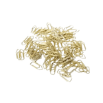Clips Metálico Mini Dourado / Colorido 200 Unidades Tamanho 5