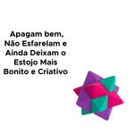 Borracha Estrela 3d Divertida 12 Unidades Colorida Material Escola Faculdade Para Meninos E Meninas