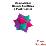 Borracha Estrela 3d Divertida 12 Unidades Colorida Material Escola Faculdade Para Meninos E Meninas