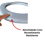 Assento  Sanitário Almofada Confortável com Tampa Decorada  Sortido