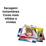 Papel Sublimático A4 Resma Com 50 Folhas Para Impressão 100gr Secagem Instanânea
