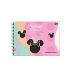Caderno de Desenho Cartografia 80Fls Minnie Arts