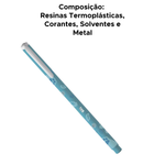 Caneta Esferografica Tris Holic Pets 0.7mm Material Escolar Faculdade Colorida