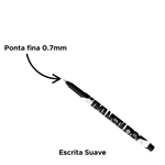Caneta Esferografica Tris Holic Pets 0.7mm Material Escolar Faculdade Colorida