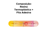 Corretivo Em Fita Colorida Ponta Dupla 5mm x 3m Material Escolar