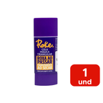 Cola Magica Roke Bastão Triangular Roxa 8g Para Cartão E Papel Material Escolar