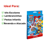 Lápis De Cor Jumbo Patrulha Canina Triangular Com 12 Cores Para Lembrancinhas De Aniversário Revenda