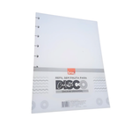 Refil Sem Pauta Com 40 Folhas Caderno De Disco Sistema Inteligente Cadernos Branco Liso 275mm x 200mm