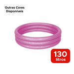Piscina Infantil Inflável 130 Litros Redonda - Mor
