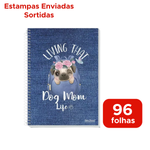 Caderno Universitário 1 Matéria Espiral Capa Dura 96 Fls Ual