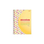 Caderno Universitário 01 Matéria 80Fls Mentos