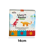 Livro De Banho Infantil Impermeável Para Bebê Educativo