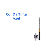 Kit Com 5 Canetas Esferográfica Animax Tris Escolar Original