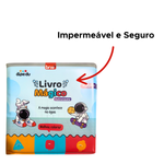 Kit Com 3 Livros De Banho Infantil Impermeável Para Bebê Educativo Sortido