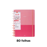 Caderno Disco Best Friend 280x215mm 80 Folhas Para Escola Universidade Faculdade