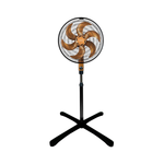Ventilador de Coluna Oscilante 40cm Turbo 126W Preto/Bronze 127V