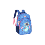 Mochila Bolsa Escolar Stitch Lilás Infantil Com Alça Grande Reforçada Material Stitch