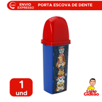 Porta Escova de Dente Patrulha Canina 290ml Infantil Dental Case Escolar