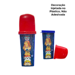 Porta Escova de Dente Patrulha Canina 290ml Infantil Dental Case Escolar