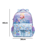 Mochila Cinderela Infantil Para Menina Material Escolar Impermeavel
