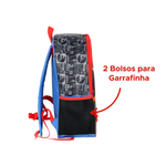 Mochila Hot Wheels Para Escola Infantil Masculina